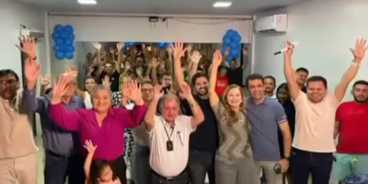 Maura Jorge e Rui Jorge recebem apoio de Dr. Nelson em Porto Franco