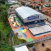Fred Campos entrega praça e quadra poliesportiva coberta em Paço
