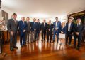 Orleans recebe apoio da cúpula do MDB em jantar oferecido por Sarney em Brasília