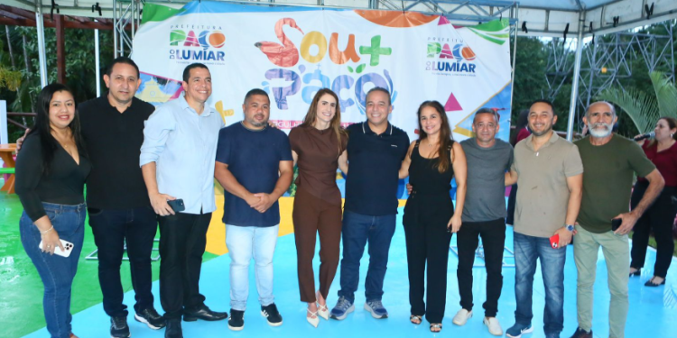 Fred Campos inaugura a nova Praça do Rio São João em Paço do Lumiar