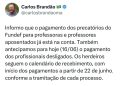 Brandão anuncia pagamentos dos precatórios do Fundef de professores do MA