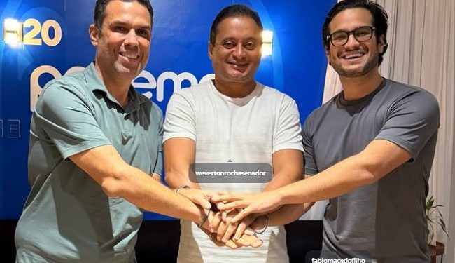 Fábio Macedo declara apoio à reeleição de Weverton Rocha para o Senado