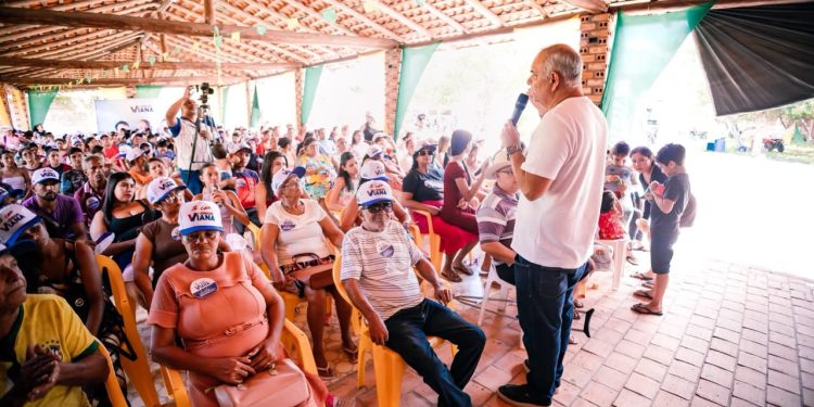 Em Barreirinhas, Júnior Viana reforça compromisso com agricultores e pescadores