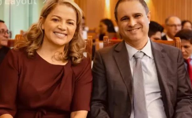 Mical e Edivaldo surgem juntos em evento evangélico