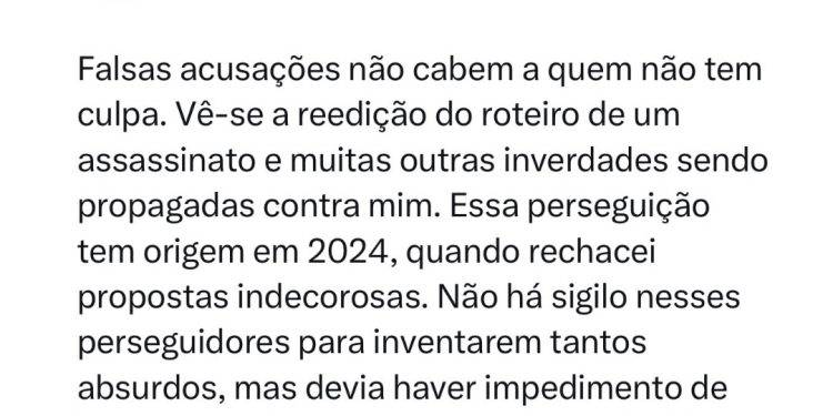 Brandão reage a ações relatadas por Dino e fala em perseguição