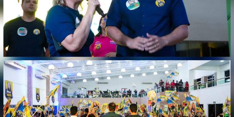Mical Damasceno reúne grande público em lançamento de campanha à Câmara Federal