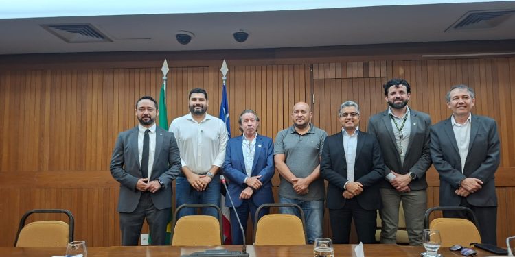 Prefeito de Itapecuru/MA, Felipe Marreca participa de evento sobre mudanças climáticas na Assembleia Legislativa