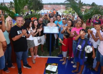 Paço do Lumiar/MA: Prefeito Fred Campos entrega Praça do Residencial Maria Firmina