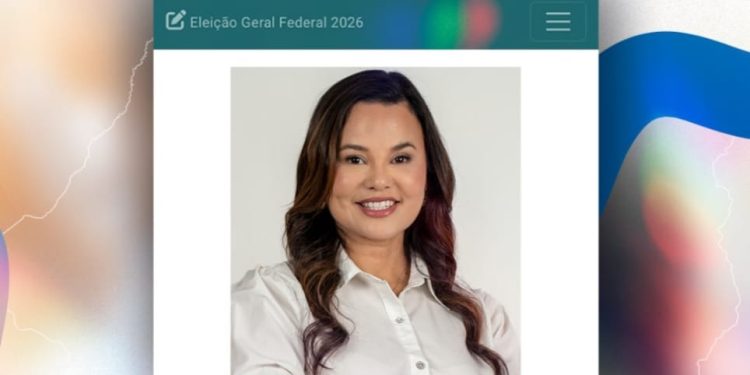 Maedja Campos tem candidatura a deputada estadual oficialmente registrada pela Justiça Eleitoral.