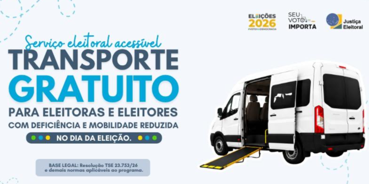 Transporte gratuito para eleitores com mobilidade reduzida em São Luís