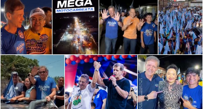 Aluísio Mendes arrasta multidões e mostra força na reta final da campanha no Maranhão