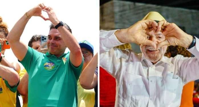 Real TEMPO: Flávio Bolsonaro tem 45% contra 44% de Lula no 2º Turno