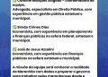 Braide anuncia primeiros nomes da equipe de transição