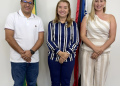Gleydson Resende visita ALEMA e é recebido por Iracema Vale