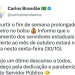 Brandão anuncia pagamento dos servidores estaduais para sexta-feira (30)