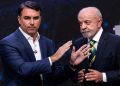 Flávio Bolsonaro com 52% e Lula com 48% na pesquisa PoderData/Aya