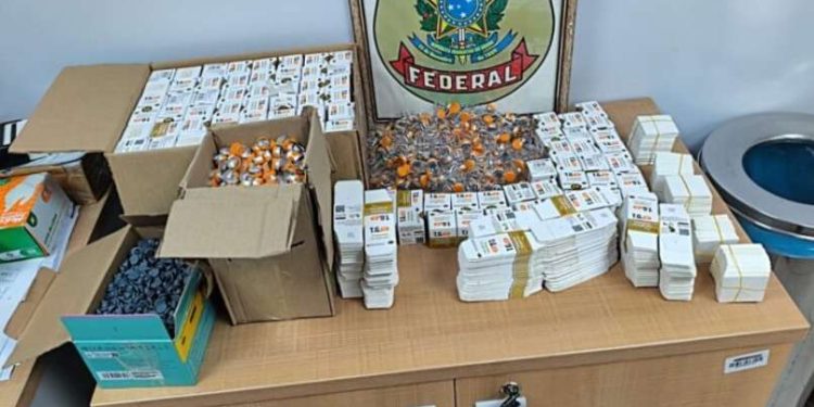 PF apreende mais de mil ampolas para emagrecimento em São Luís